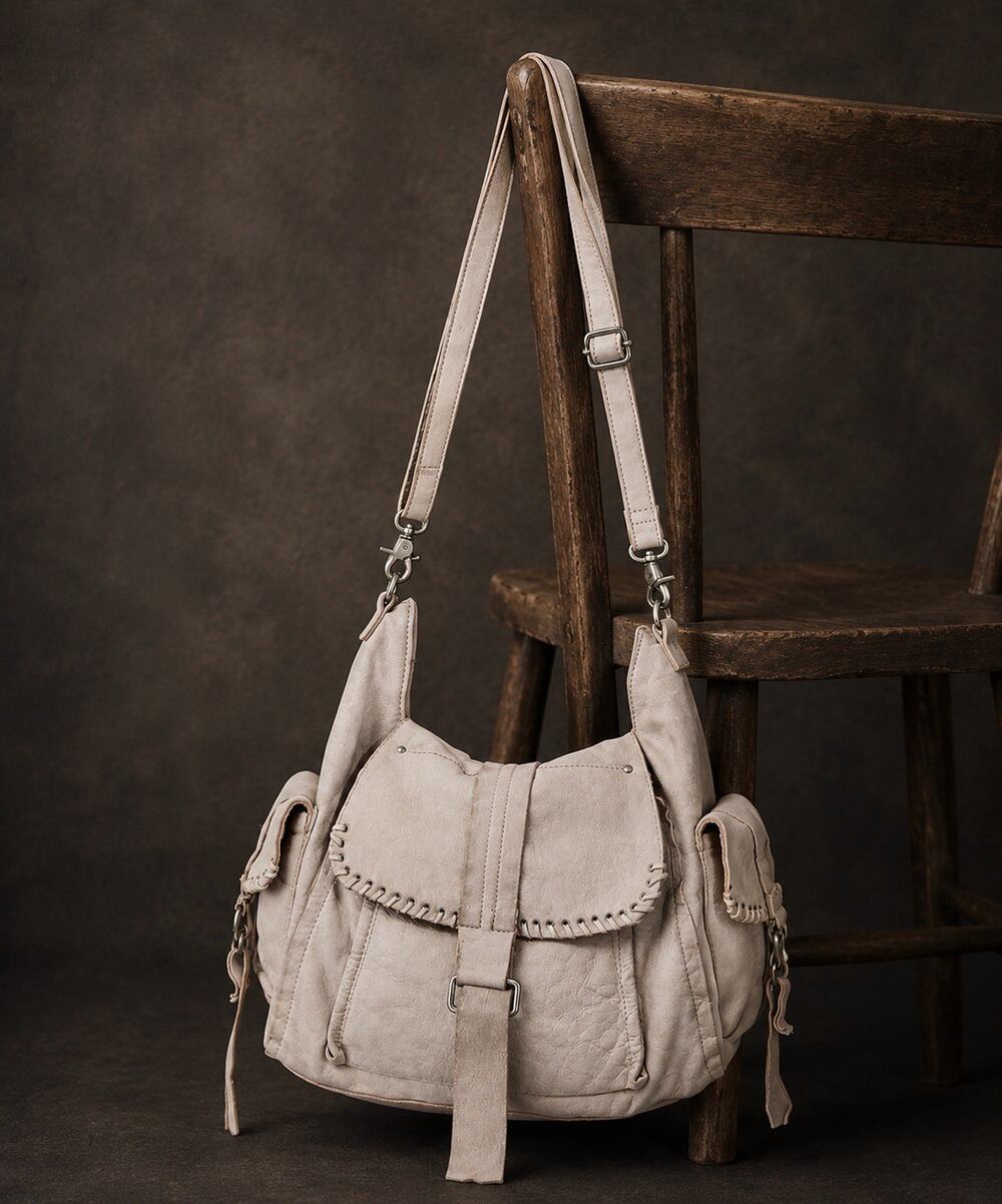 Free People Leigh distressed bag